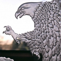 Carved Eagle Close Up