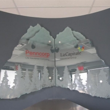 Penncorp Carved Sandblasted Sign Calgary